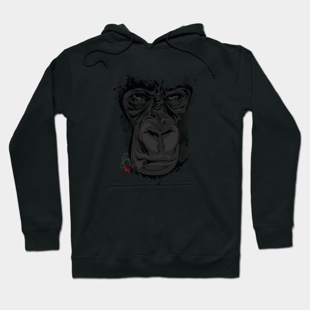 Munky Giga Hoodie by wisecolor